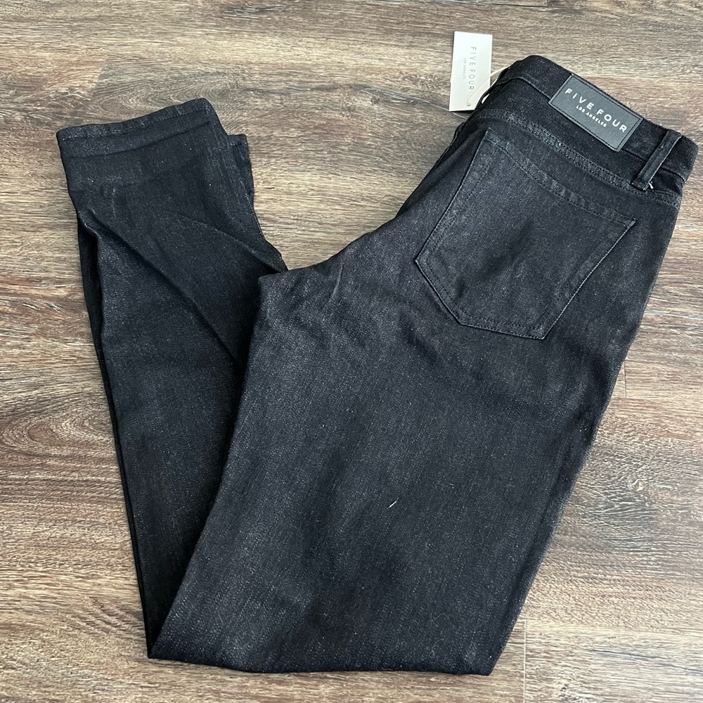FIVE FOUR Los Angeles Men’s Newington Black Jeans